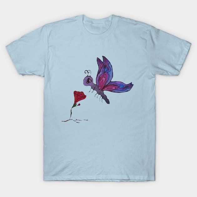 Little Butterfly T-Shirt by Bladedwolf